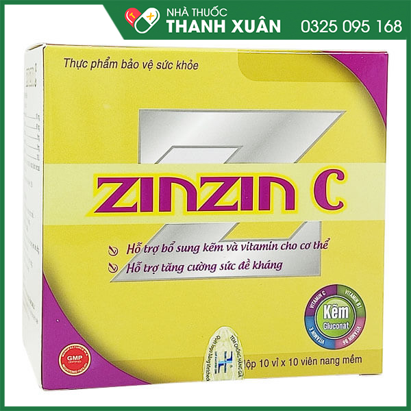 Zinzin C tăng cường sức đề kháng